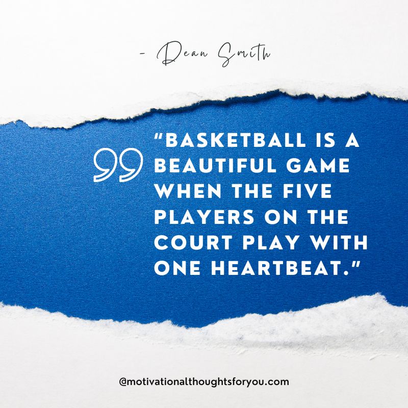 Motivational basketball quotes English