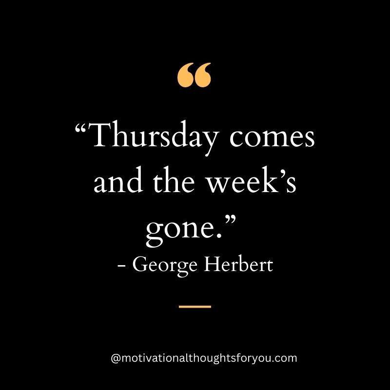 Thursday motivational quotes