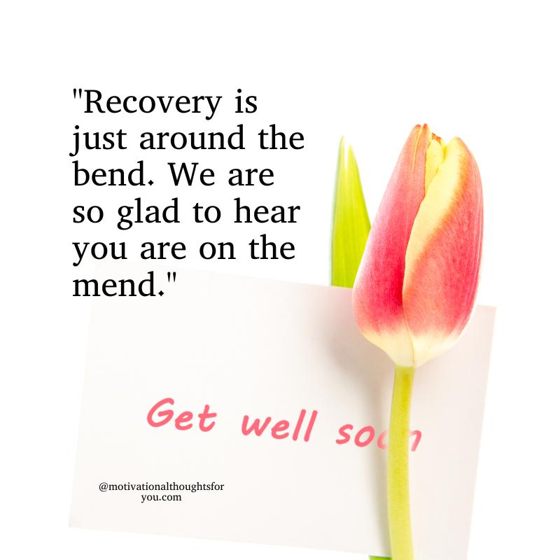 Feel Better Inspirational Get Well Soon Quotes