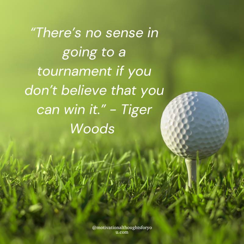 Inspirational Golf Quotes