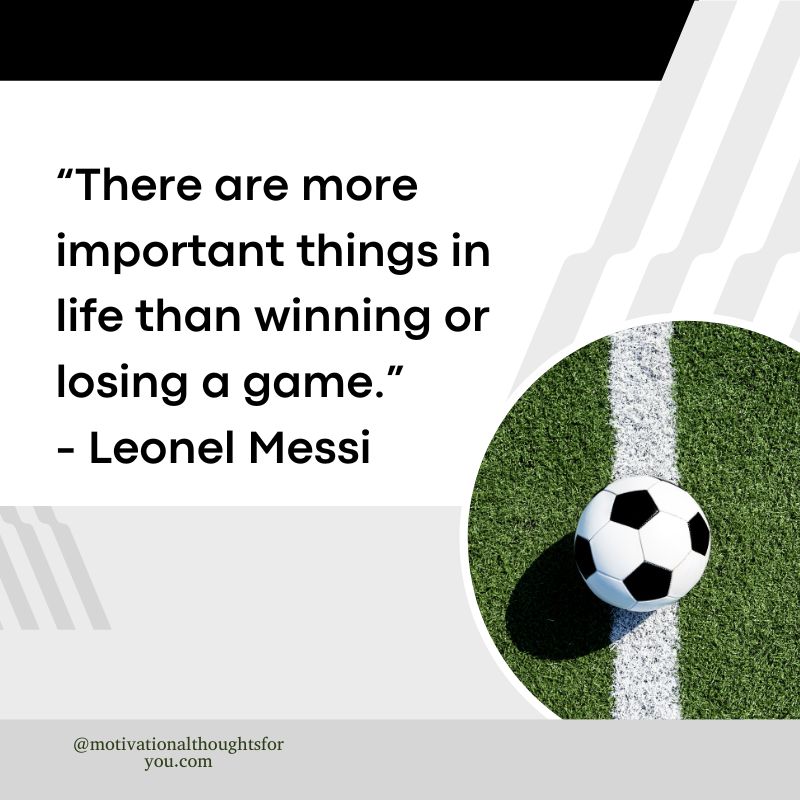 Inspirational Soccer Quotes