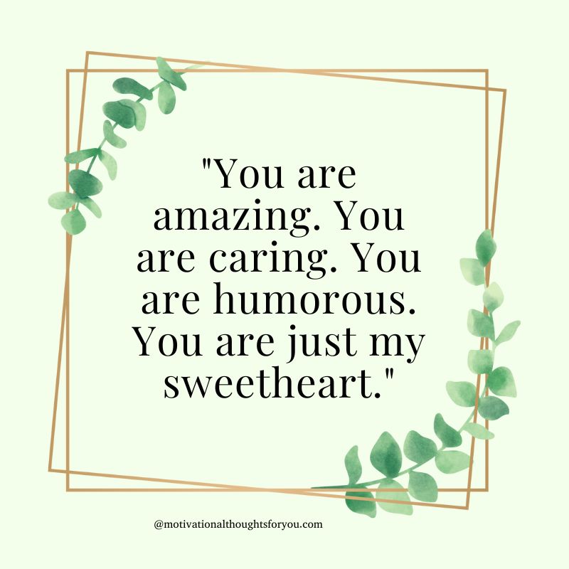 You Are Amazing Quotes for Her