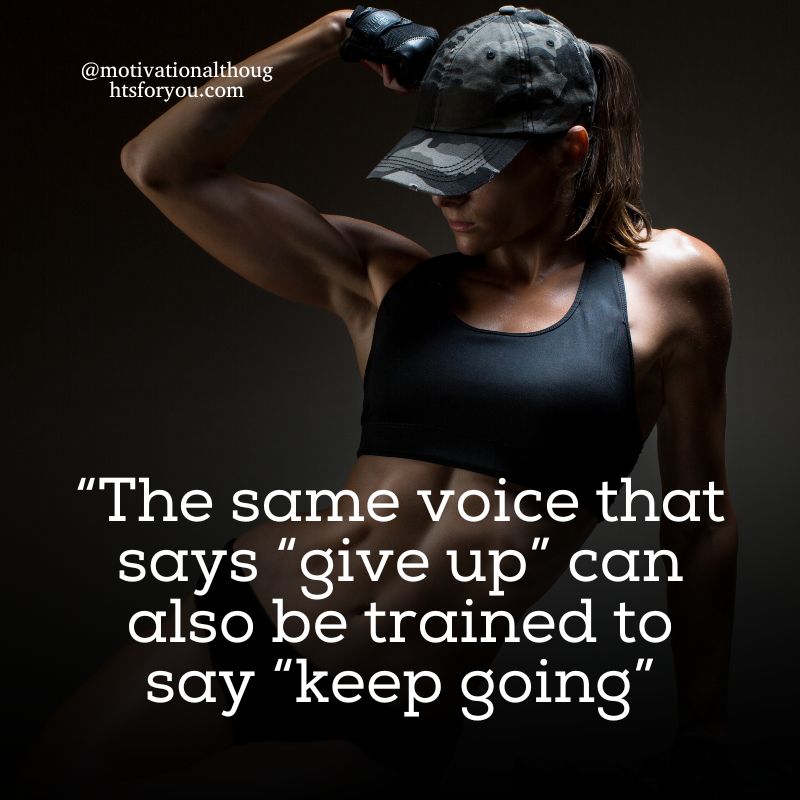 fitness motivational quotes women