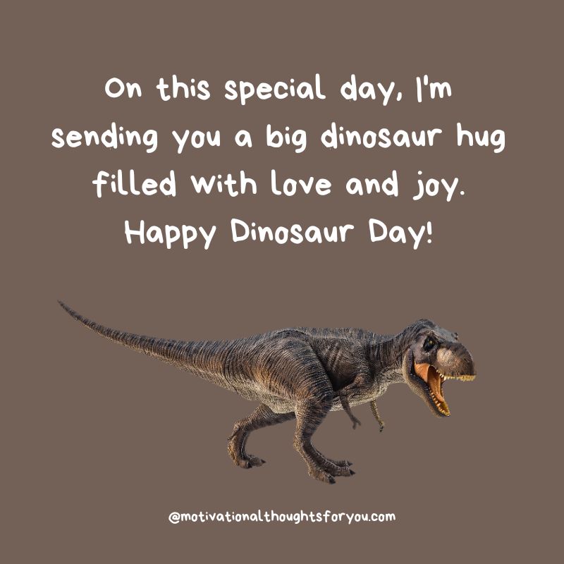 Dinosaur Day Messages