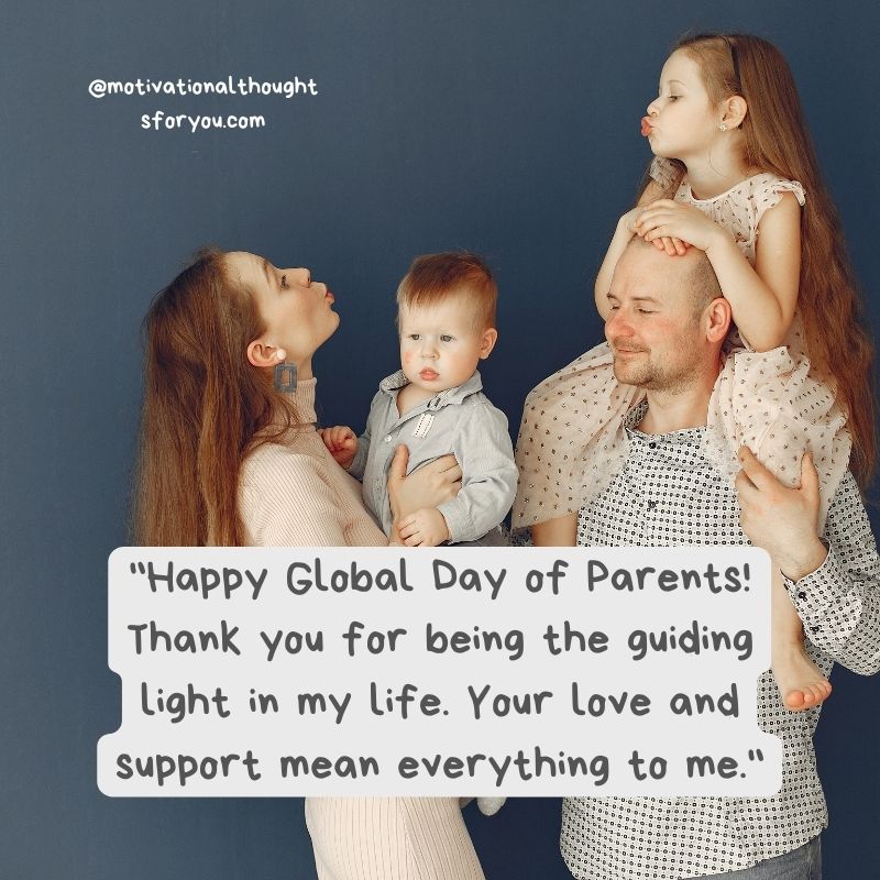Global Day of Parents Wishes and Messages