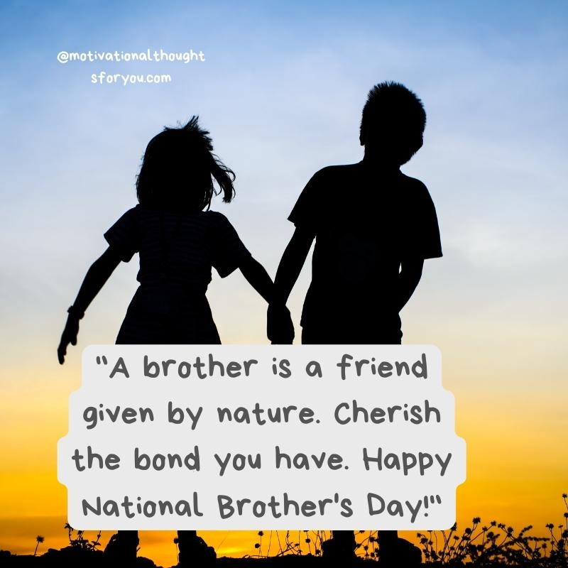 National Brother's Day Quotes and Wishes for Inspirational Quotes for Brothers