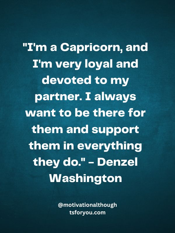 Capricorn Quotes about Love and Relationships
