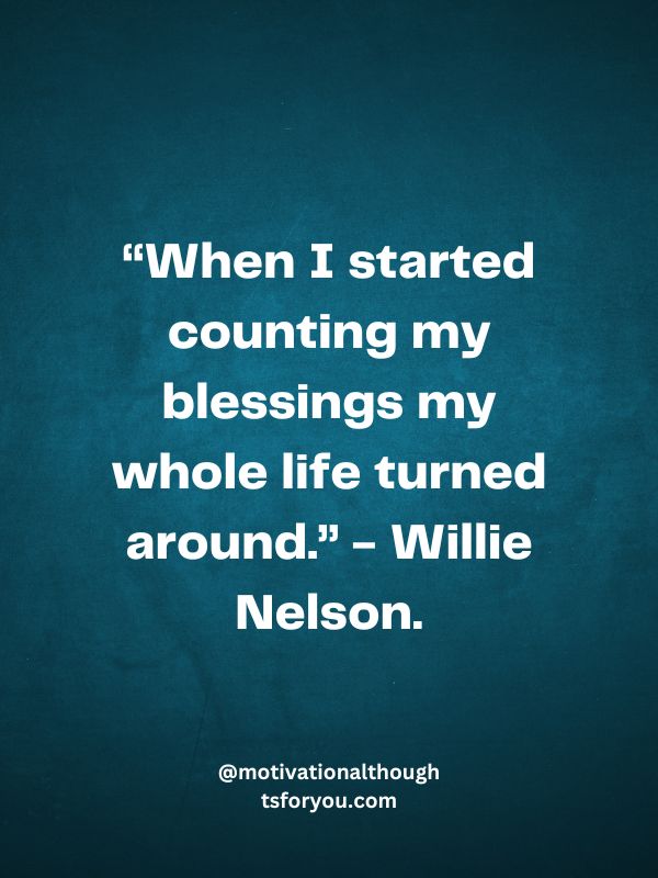 Count your Blessings Quotes