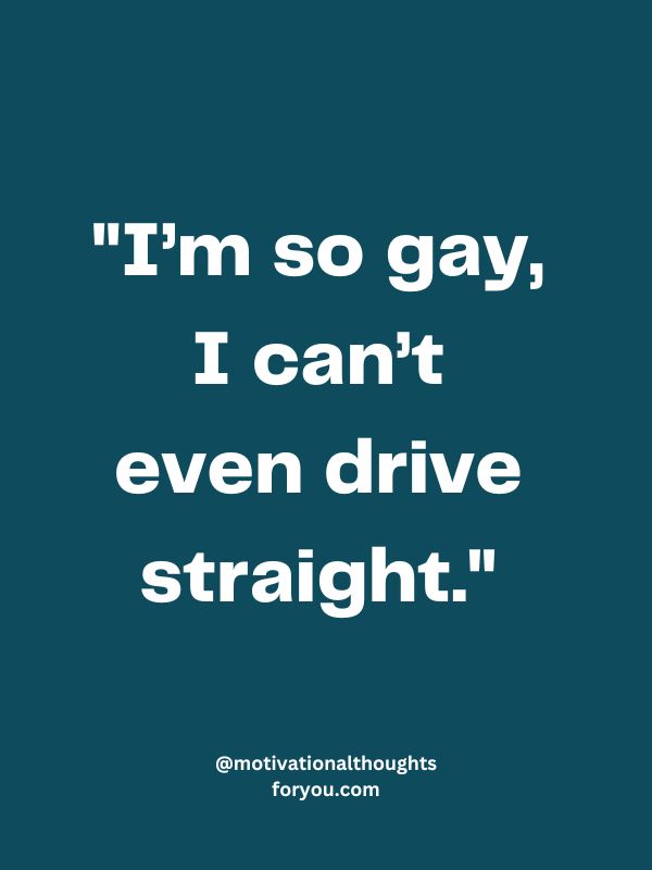 Funny Gay Quotes
