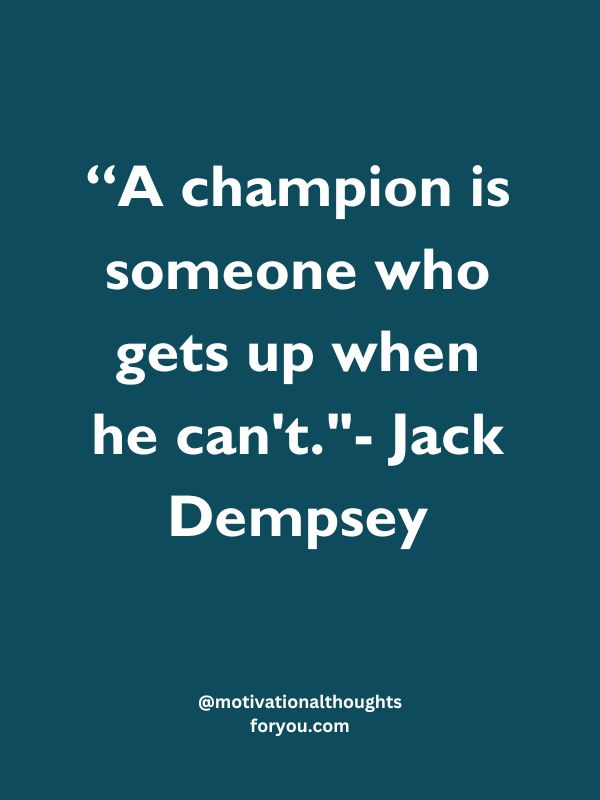 Best Champion Quotes